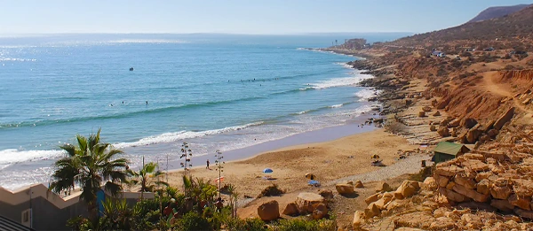 Taghazout strand